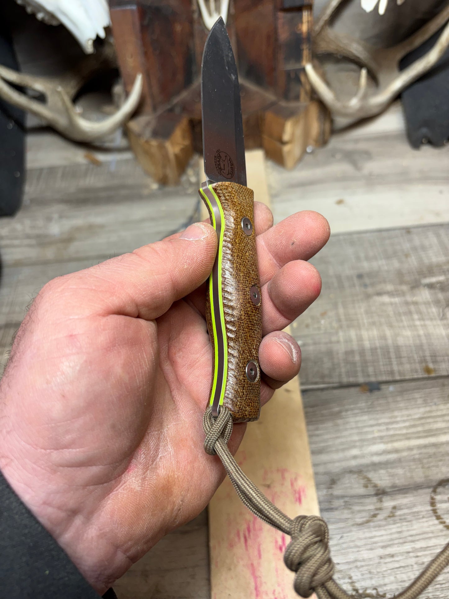 White River Ursus Cub Handles Hidden Lanyard