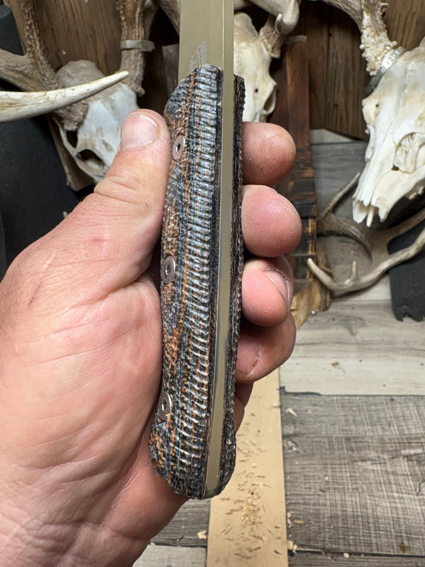 White River Knives Ursus 45 Micarta Handles