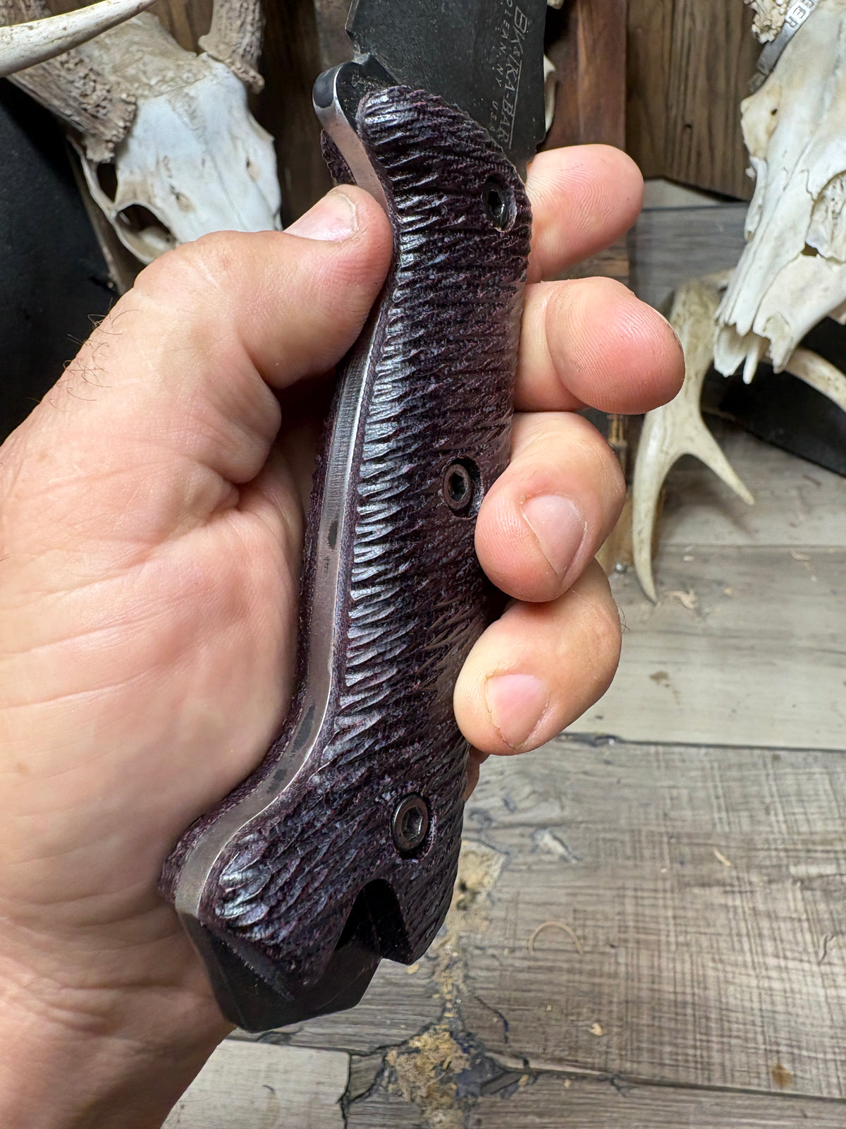 KA-BAR Becker BK2, BK9, Etc. Micarta Handles