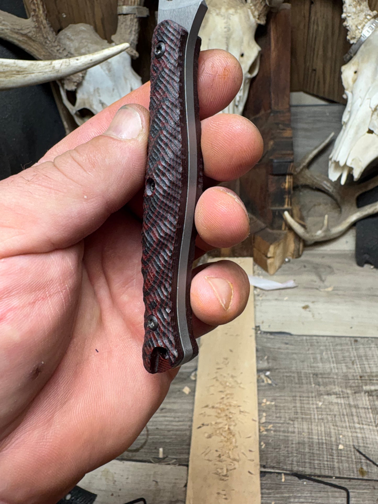 XK&T Jackalope/ White River Knife Exodus 4- G10 Handles (Knife NOT Included)