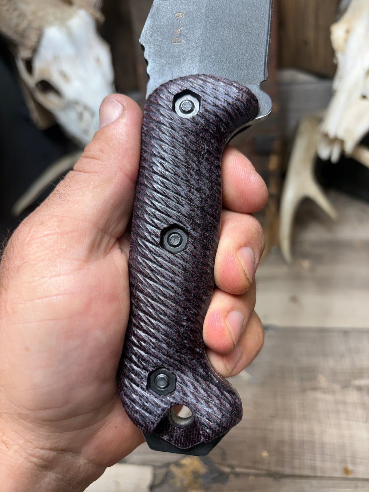 KA-BAR Becker BK2, BK9, Etc. Micarta Handles