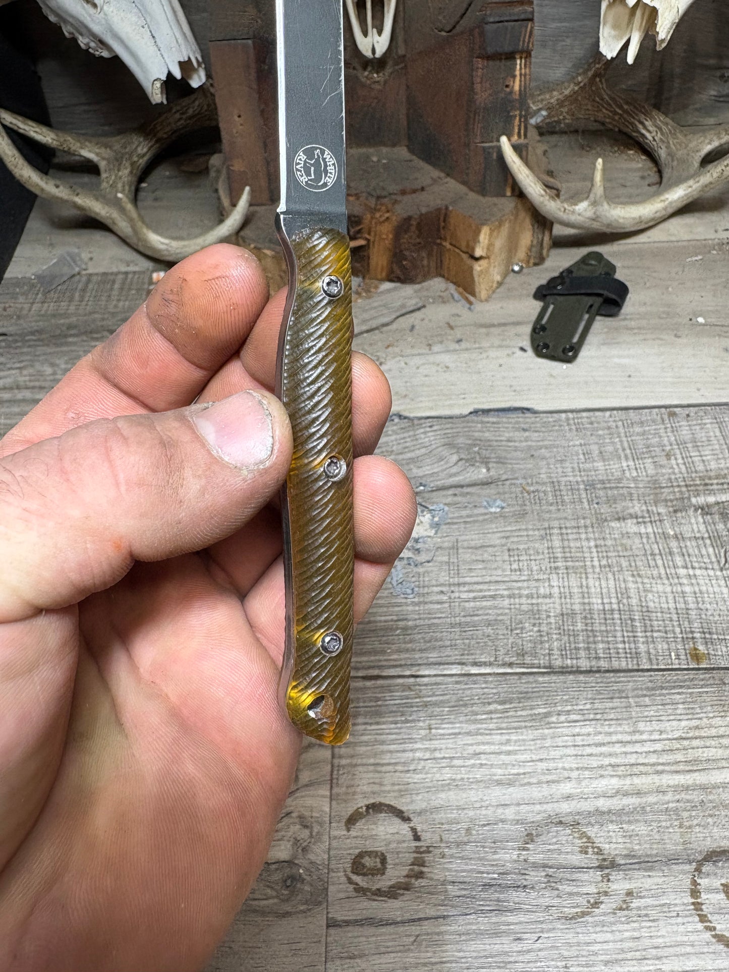 Exodus Knife & Tool Adventure Craft / Exodus 3 Ultem Micarta Handles