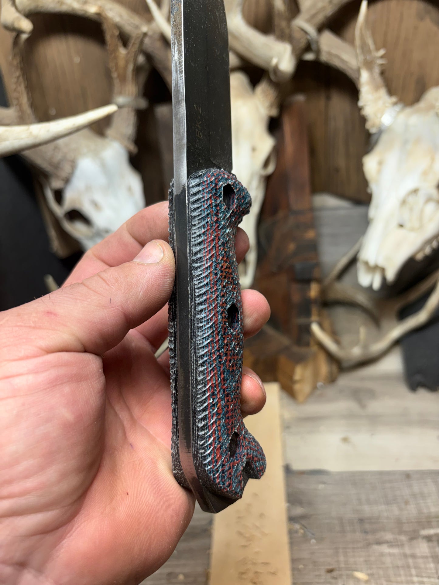 KA-BAR Becker BK2, BK9, Etc. Micarta Handles