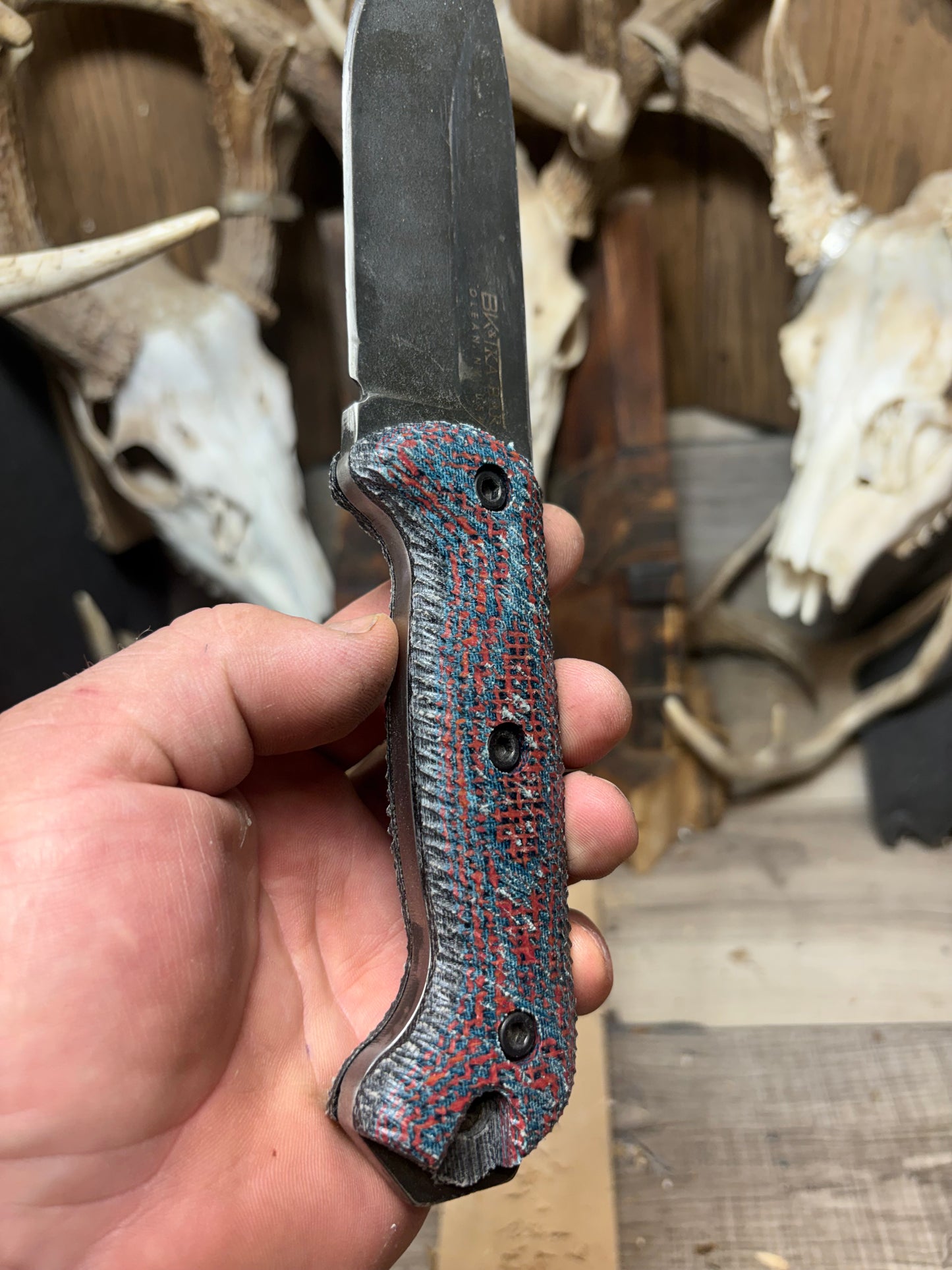 KA-BAR Becker BK2, BK9, Etc. Micarta Handles
