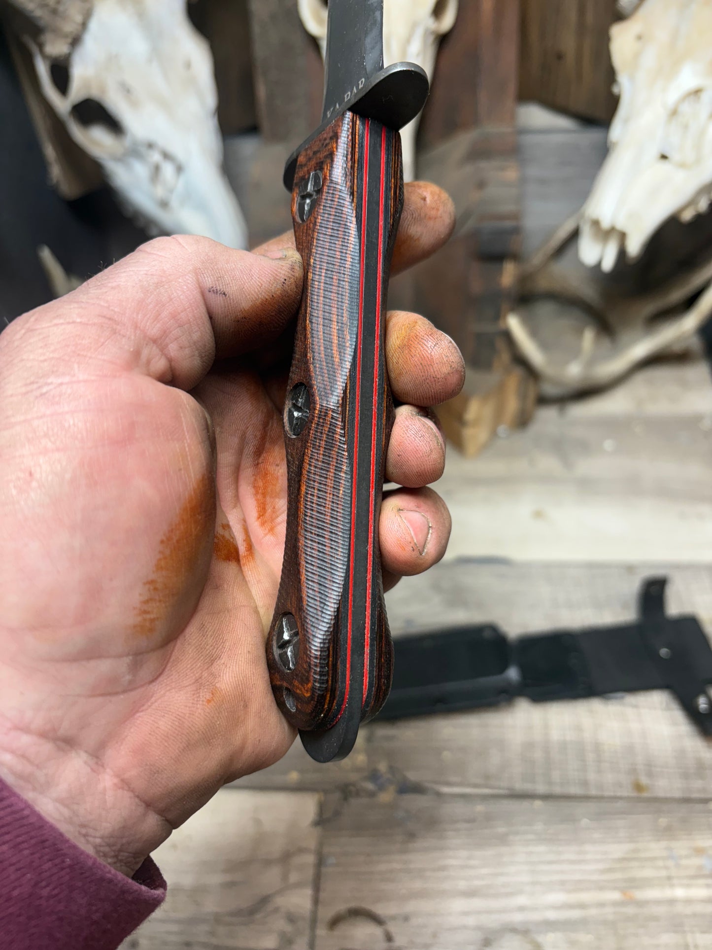 KA-BAR: EK-44 — EK Commando Knife Model 4 & 5 Dymalux Handles