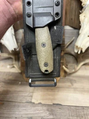 Esee 3 / Esee 4 Canvas Micarta Handles - Carroll’s Custom Knife Scales