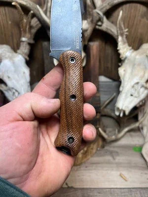 KA-BAR Becker BK15, BK16, BK17, BK18 Unstabilized Walnut Handles - Carroll’s Custom Knife Scales