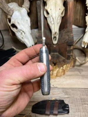 WTG Kistune L Canvas Micarta Handles - Carroll’s Custom Knife Scales