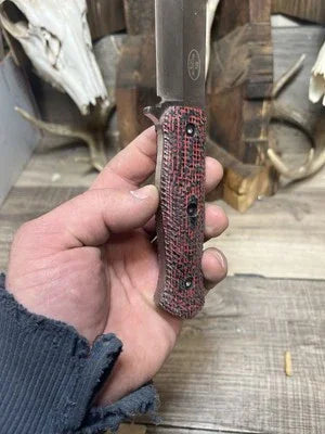 Fallkniven S1X Canvas Micarta Handles - Carroll’s Custom Knife Scales