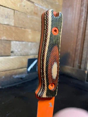 Reiff Knives F3 EDC Dymalux Handles - Carroll’s Custom Knife Scales