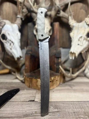 Cold Steel MAGNUM WARCRAFT (XL) Canvas Micarta Handles - Carroll’s Custom Knife Scales