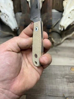 Esee Izula Extended Canvas Micarta Handles