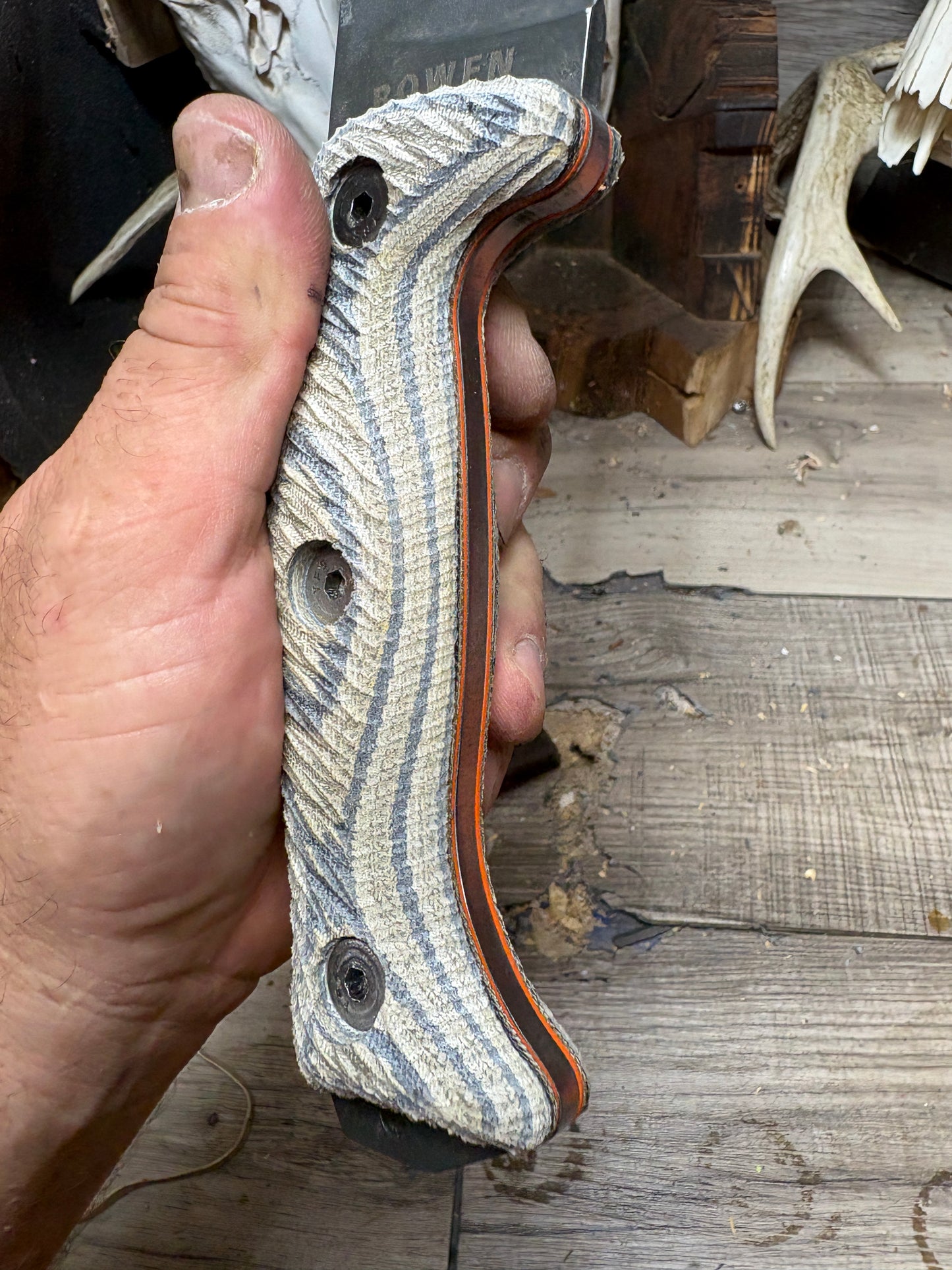 Esee Junglas I/II & Cleaver CL1 Canvas Micarta Handles