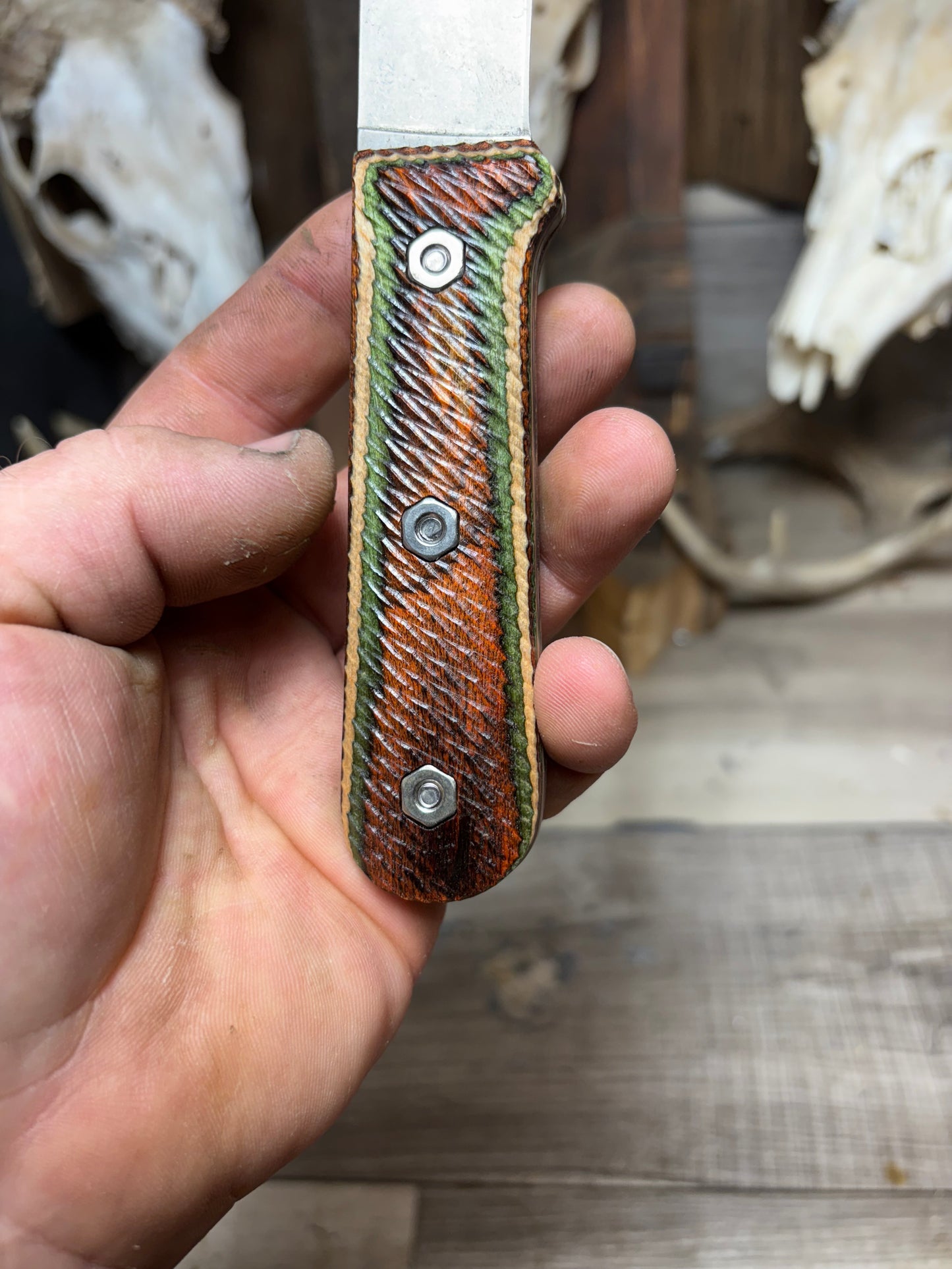 KA-BAR Becker Kephart BK62 Dymalux Handles