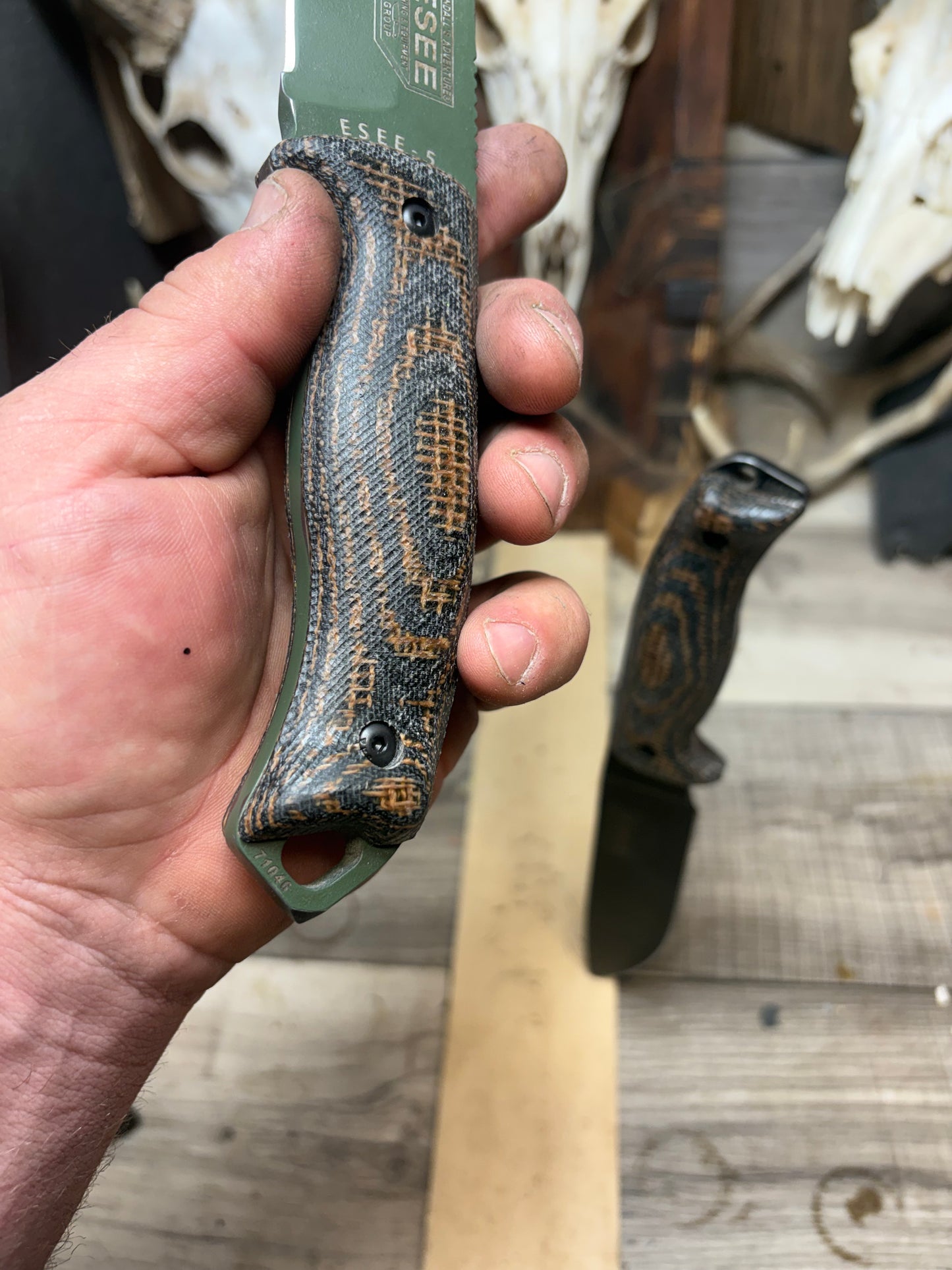 Esee 5 & 6, RAT5-7 & AK5,6,8 Micarta handles