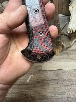 WTG Hellion Burlap Micarta Handles