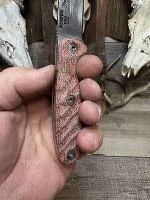 Esee Xancudo Burlap And Linen Micarta Handles