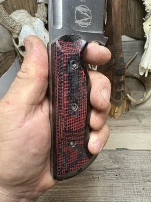 WTG Hellion Burlap Micarta Handles