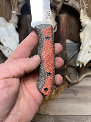WTG Russo Hunter Canvas Micarta Handles - Carroll’s Custom Knife Scales