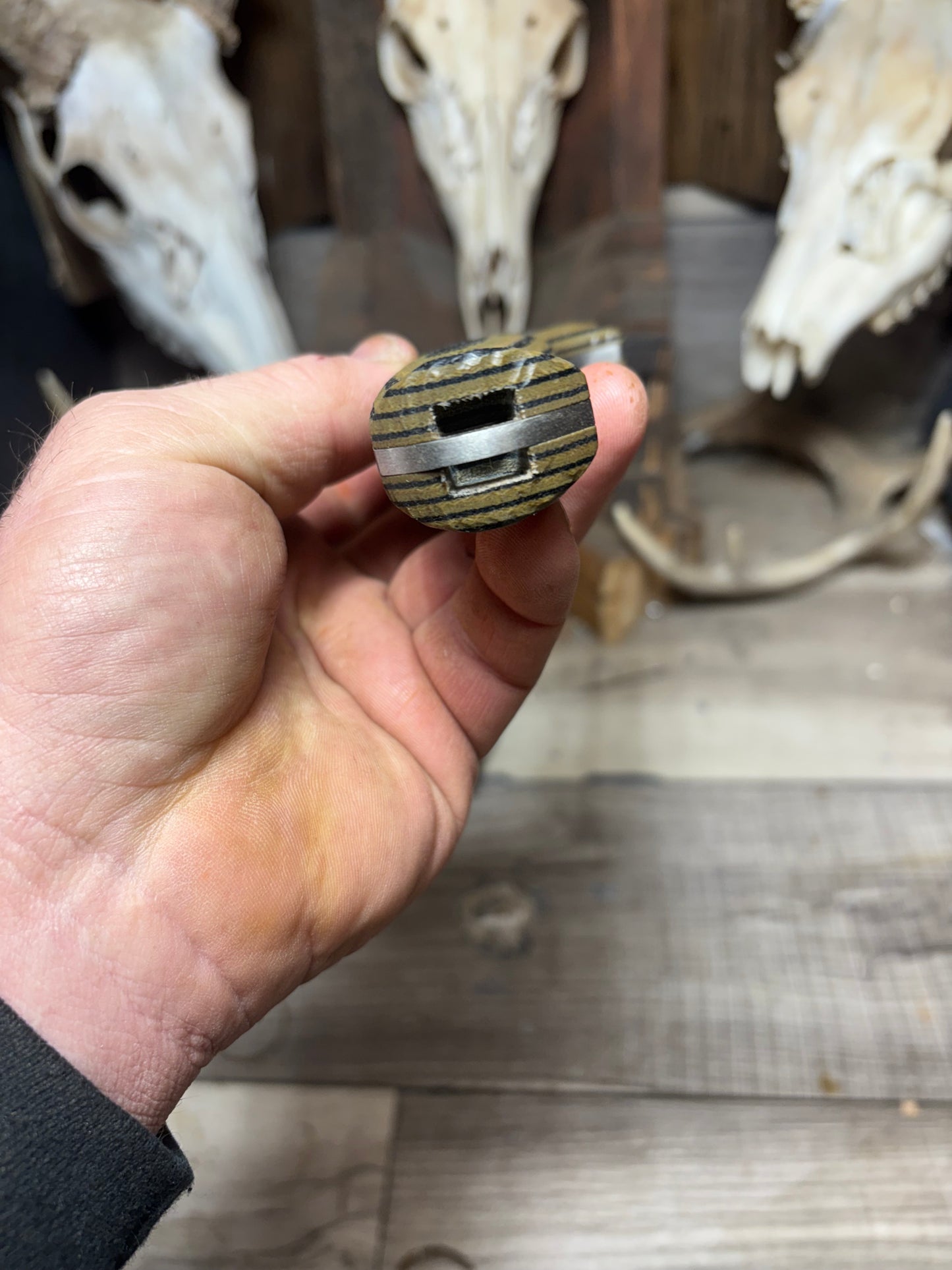 WTG Red Wolf / Timberwolf Canvas Micarta Handles