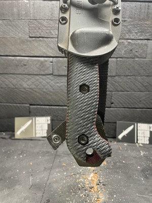 Kabar Becker BK 2, BK 9, Etc... Canvas Micarta Handles - Carroll’s Custom Knife Scales