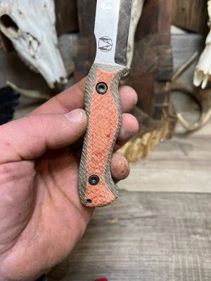 WTG Bushcrafter Canvas Micarta Handles - Carroll’s Custom Knife Scales