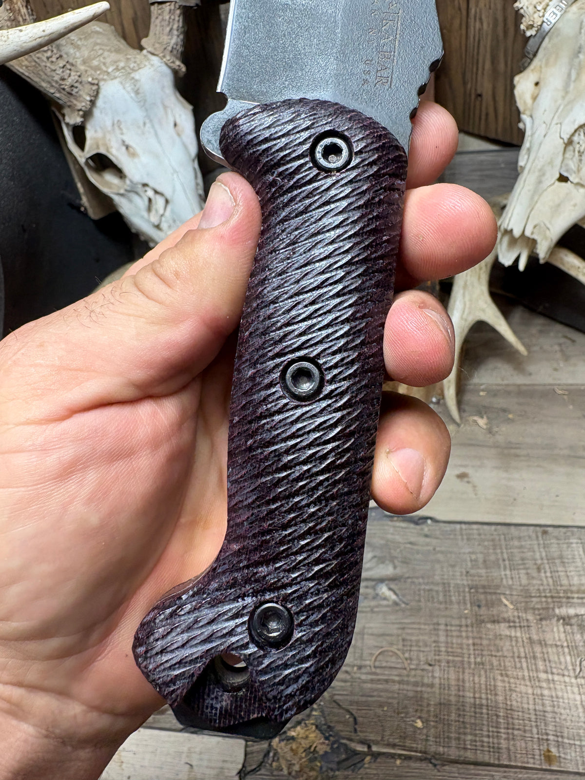 KA-BAR Becker BK2, BK9, Etc. Micarta Handles