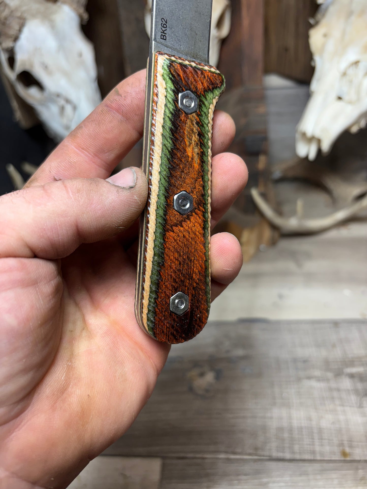 KA-BAR Becker Kephart BK62 Dymalux Handles