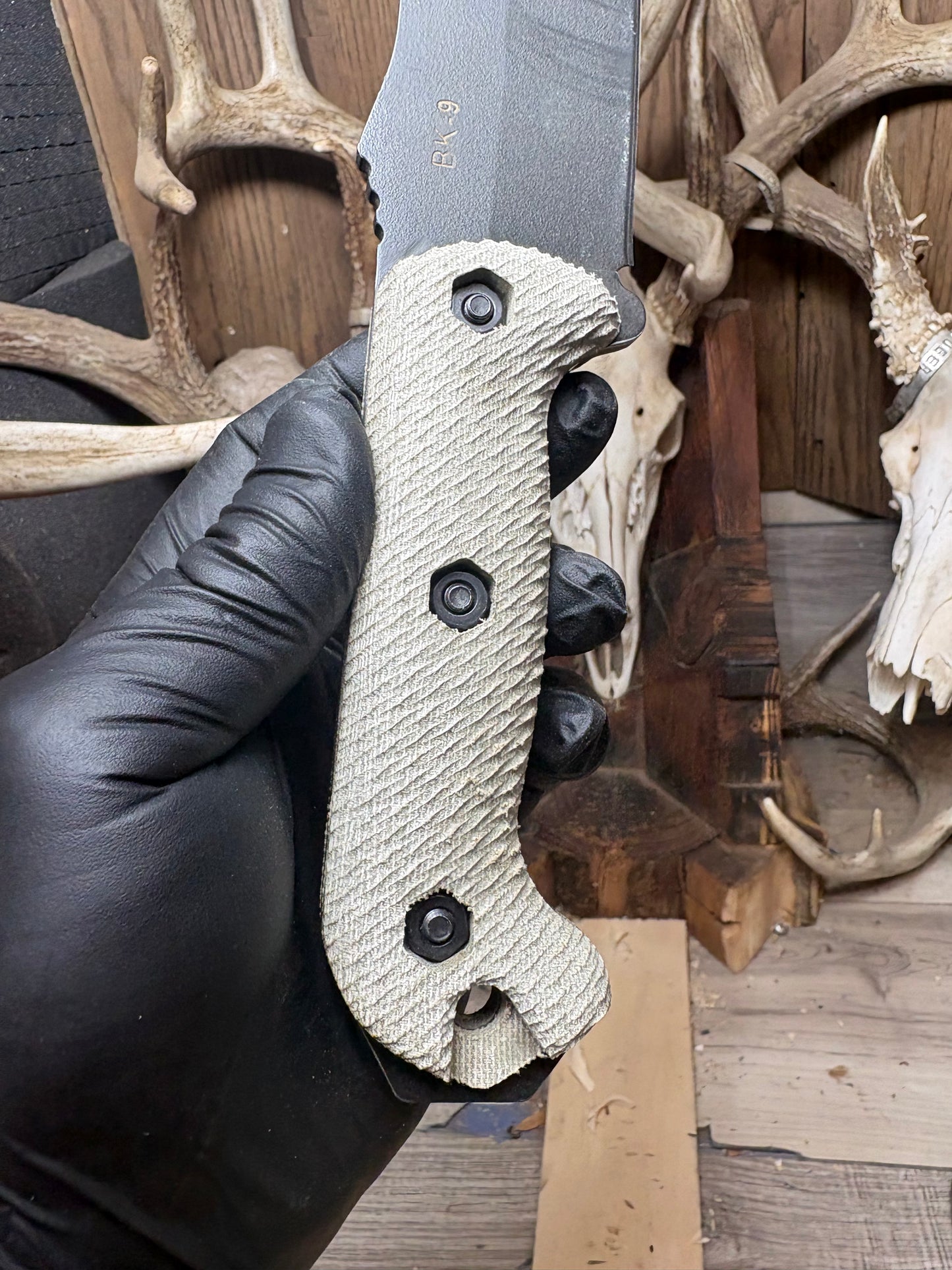KA-BAR Becker BK2, BK9, Etc. Micarta Handles