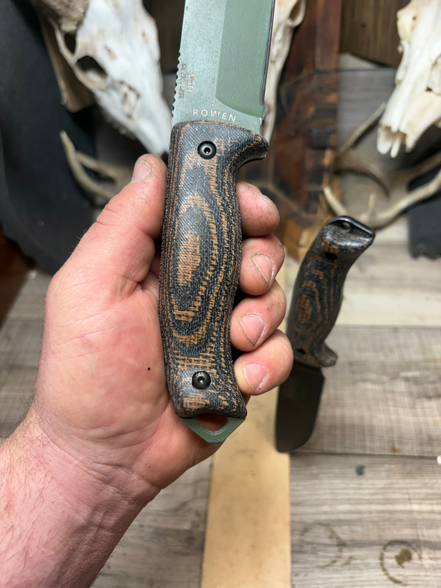 Esee 5 & 6, RAT5-7 & AK5,6,8 Micarta handles