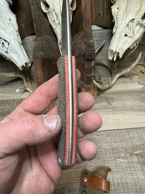 Lionsteel M2M Canvas Micarta Handles - Carroll’s Custom Knife Scales