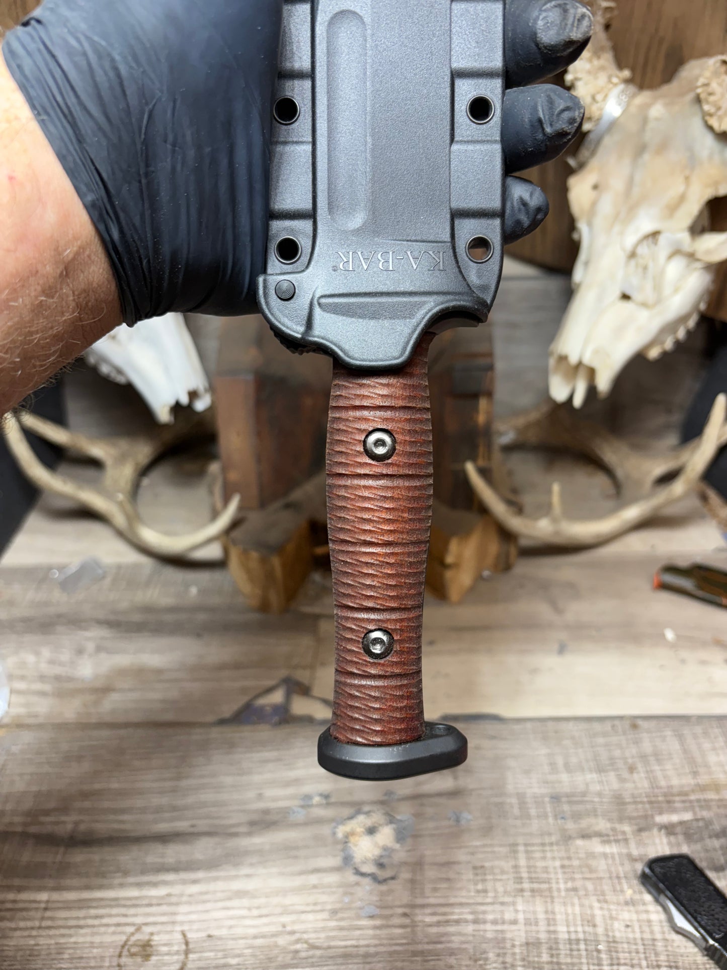 KA-BAR SLABBY Handles!