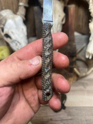 Exodus Knife & Tool Adventure Craft / Exodus 3 Canvas Micarta Handles - Carroll’s Custom Knife Scales