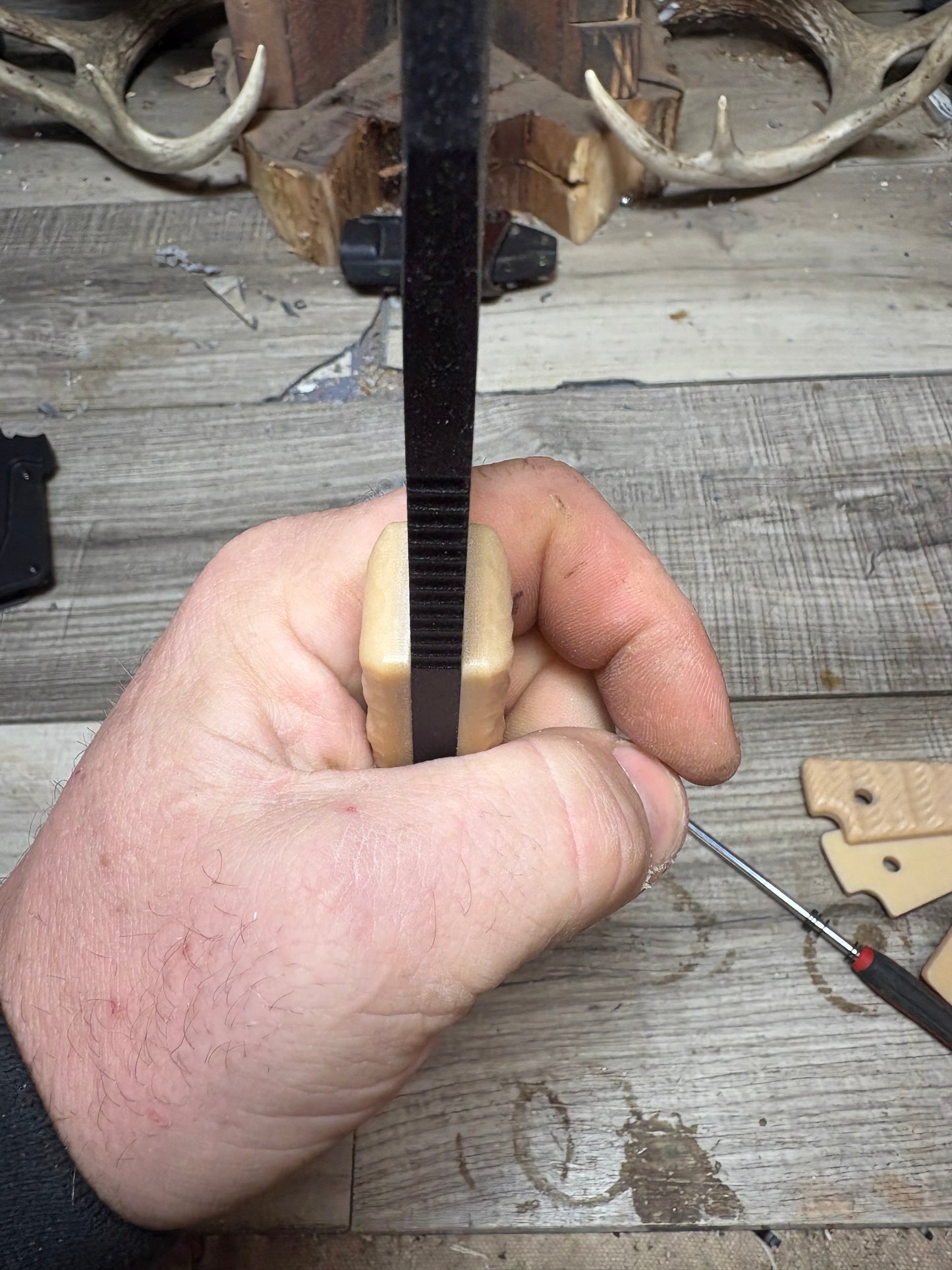 Tops Knives War Bowie Handles