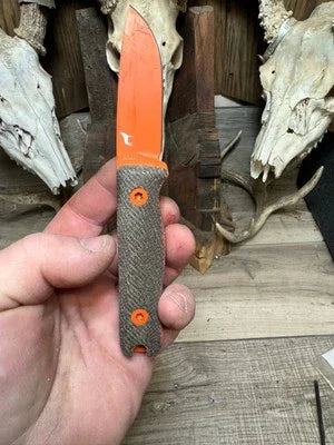 Reiff Knives F3 EDC Canvas Micarta Handles - Carroll’s Custom Knife Scales