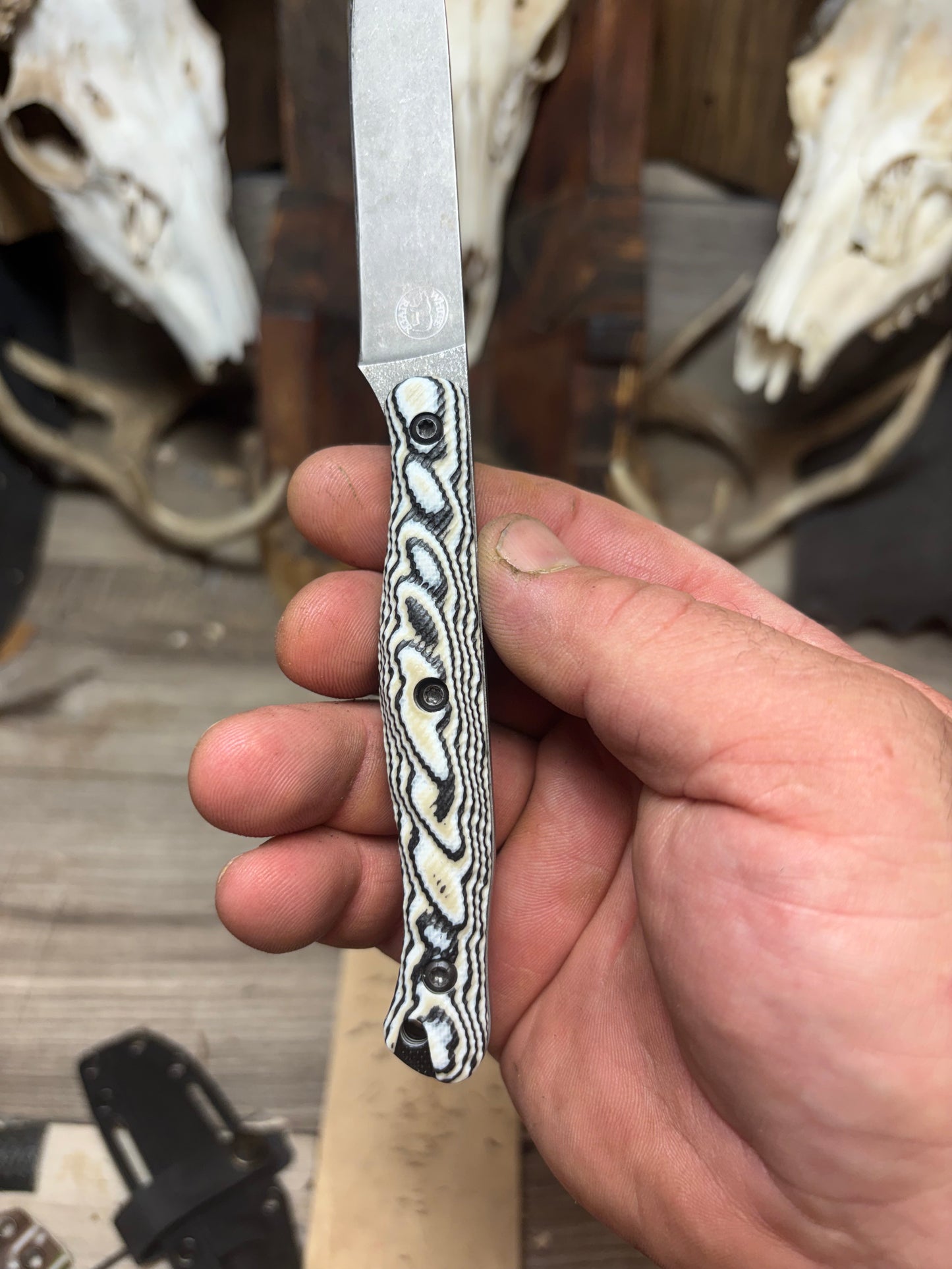 XK&T Jackalope/ White River Knife Exodus 4- G10 Handles (Knife NOT Included)