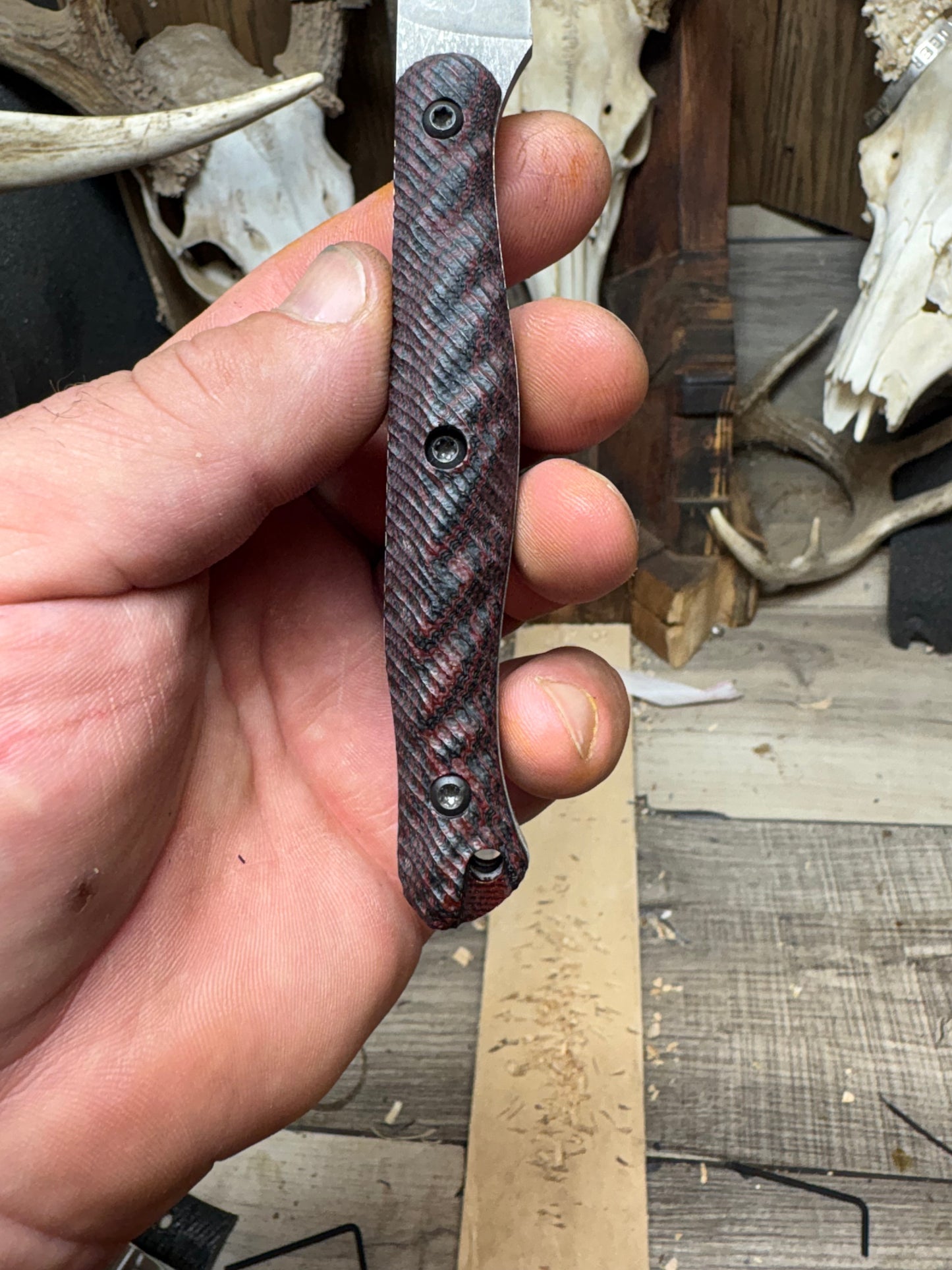 XK&T Jackalope/ White River Knife Exodus 4- G10 Handles (Knife NOT Included)