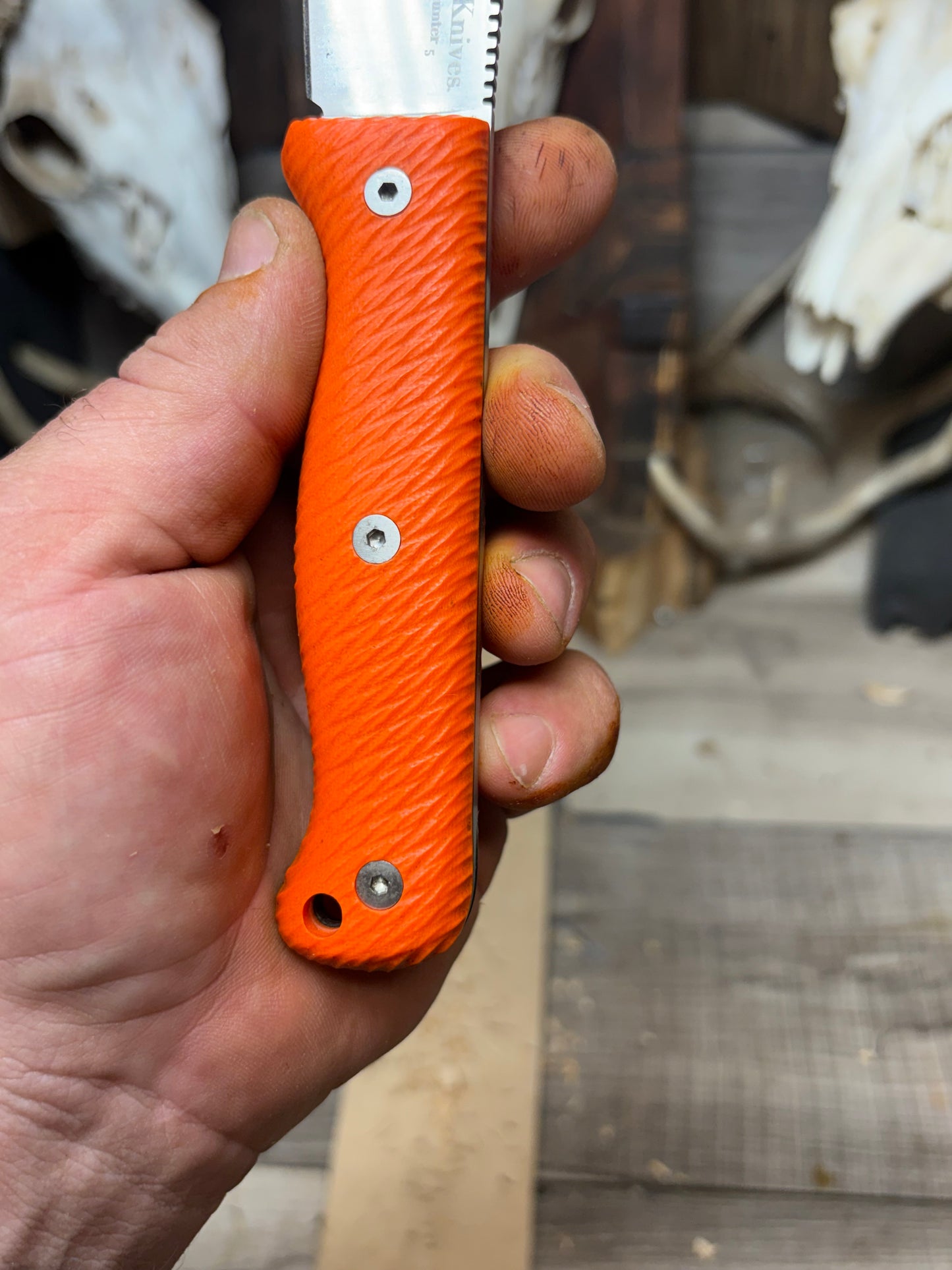 SlicKnives Kepper 5, Hunter 5 or Clip Point 4.5 G10 Handles