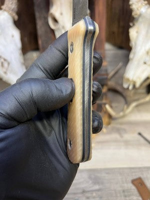 KA-BAR Becker Kephart BK62 Paper Micarta Handles - Carroll’s Custom Knife Scales