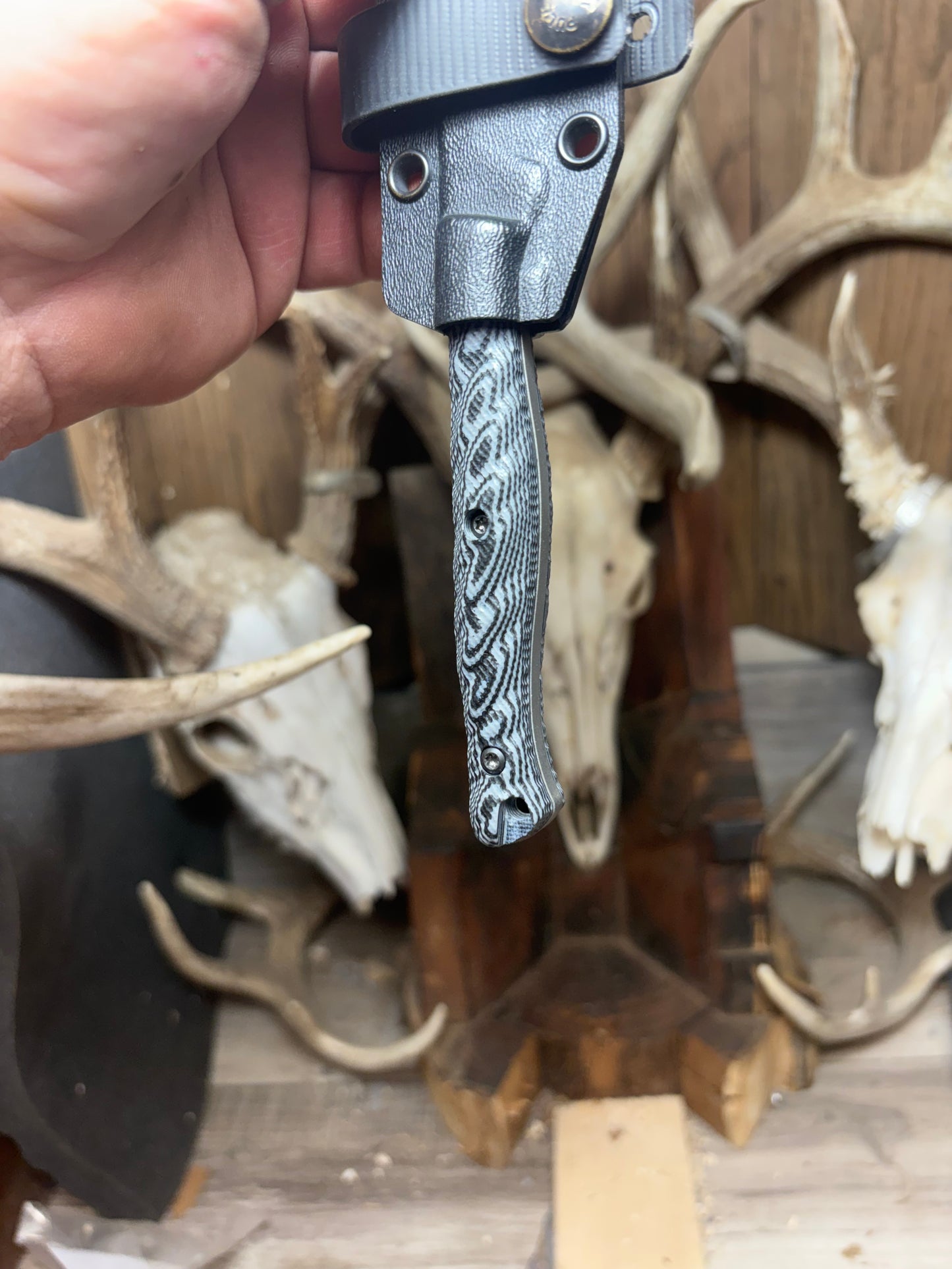 XK&T Jackalope/ White River Knife Exodus 4- G10 Handles (Knife NOT Included)