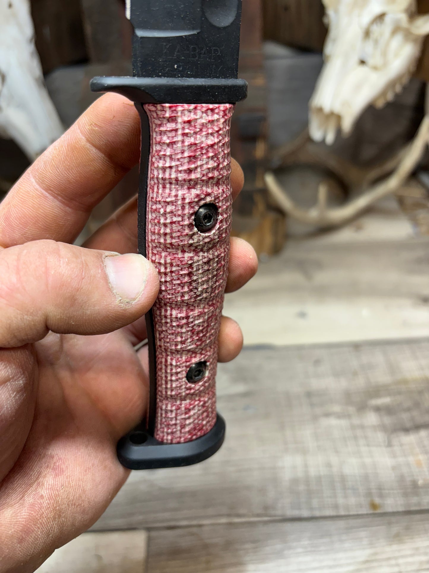 KA-BAR SLABBY Handles!