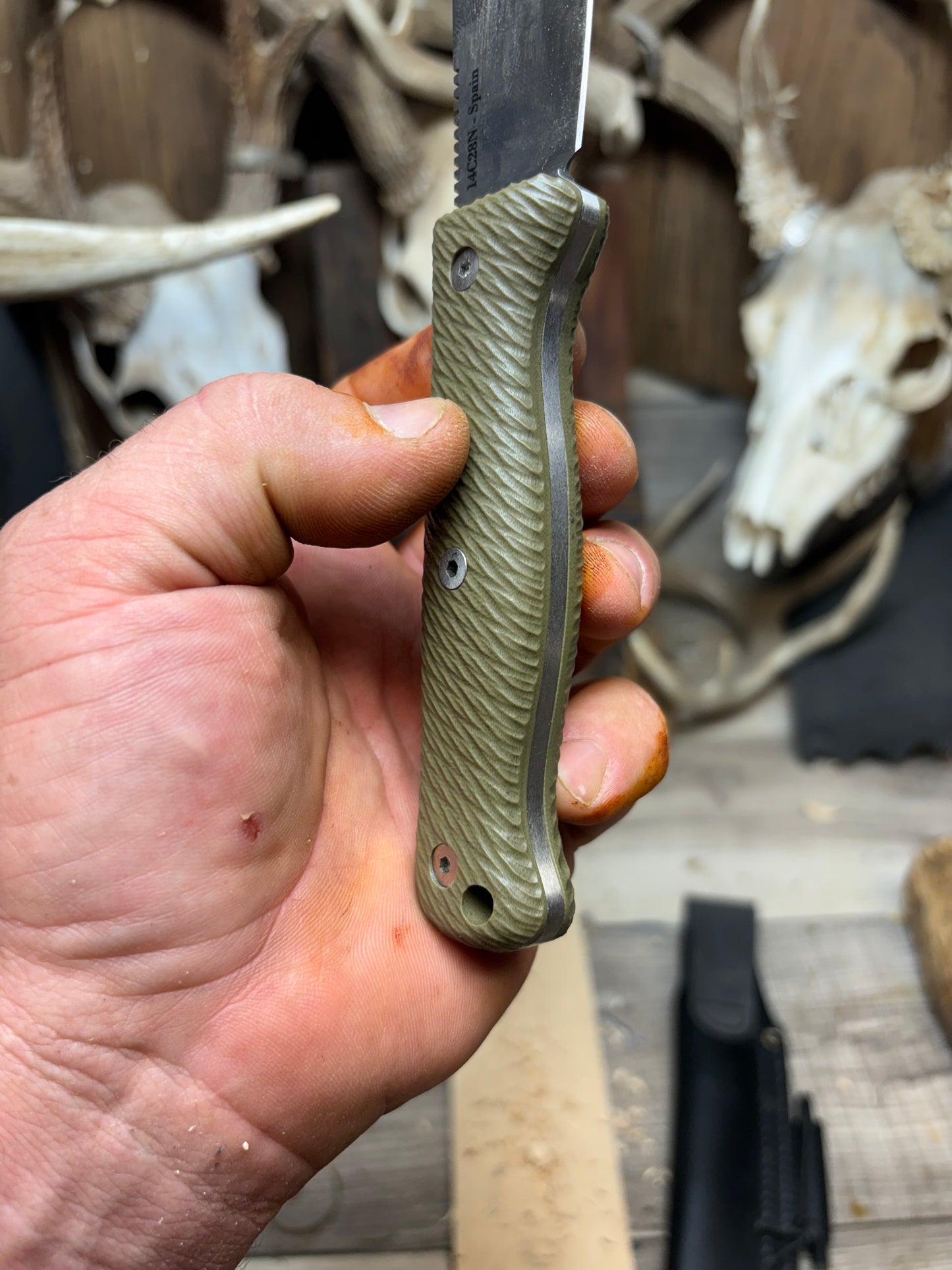 SlicKnives Kepper 5, Hunter 5 or Clip Point 4.5 G10 Handles