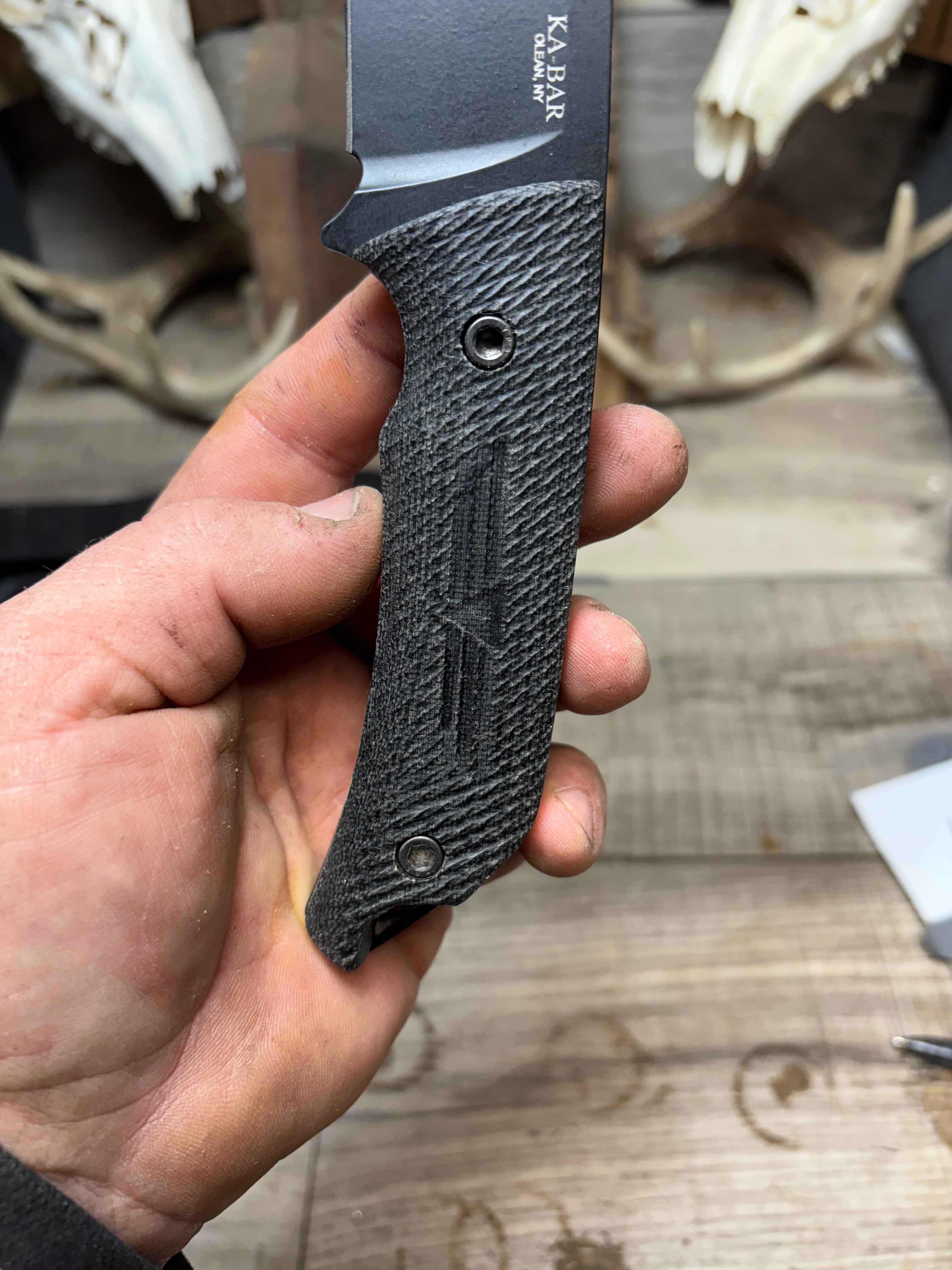 KA-BAR Jarosz Turok Handles – Carroll's Custom Knife Scales