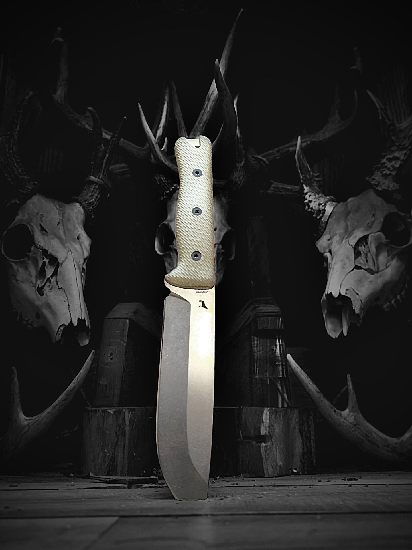 Reiff Knives F6 Canvas Micarta Handles