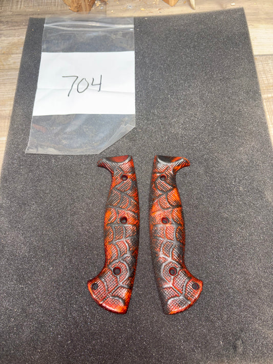 Work Tuff Gear Atayal XL, Mizeram,  Mad Dog, and Borneo Handles