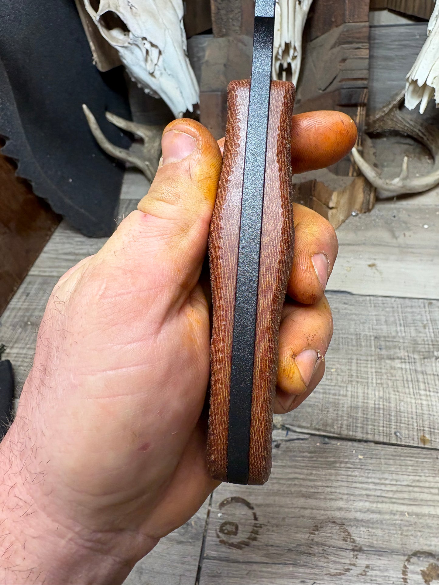 KA-BAR Zombie Or Adventure Series Canvas Micarta Handles