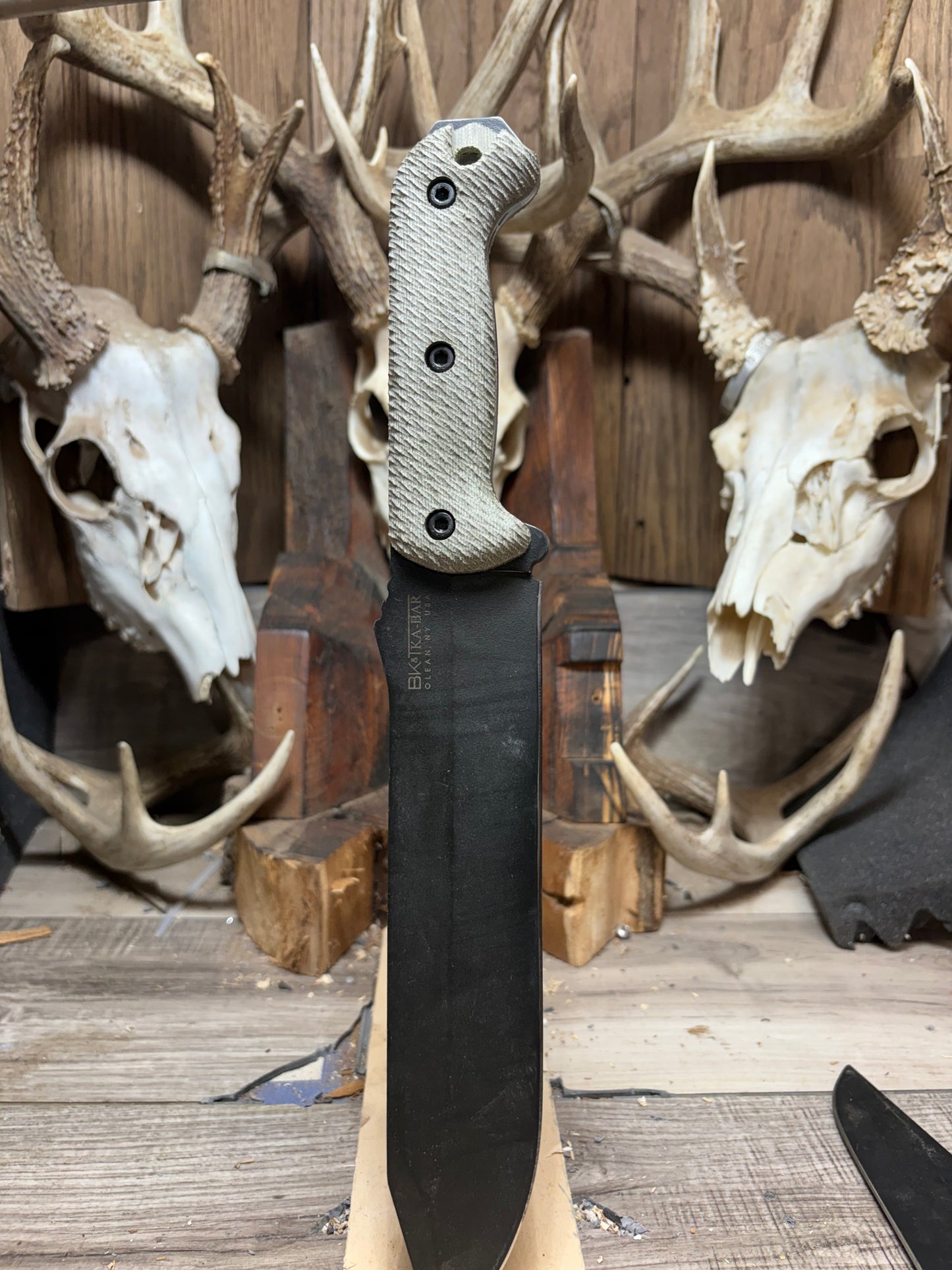 KA-BAR Becker BK2, BK9, Etc. Micarta Handles