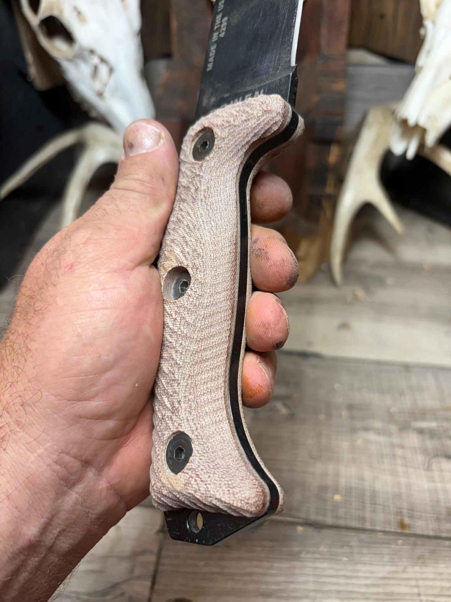 Esee Junglas I/II & Cleaver CL1 Canvas Micarta Handles
