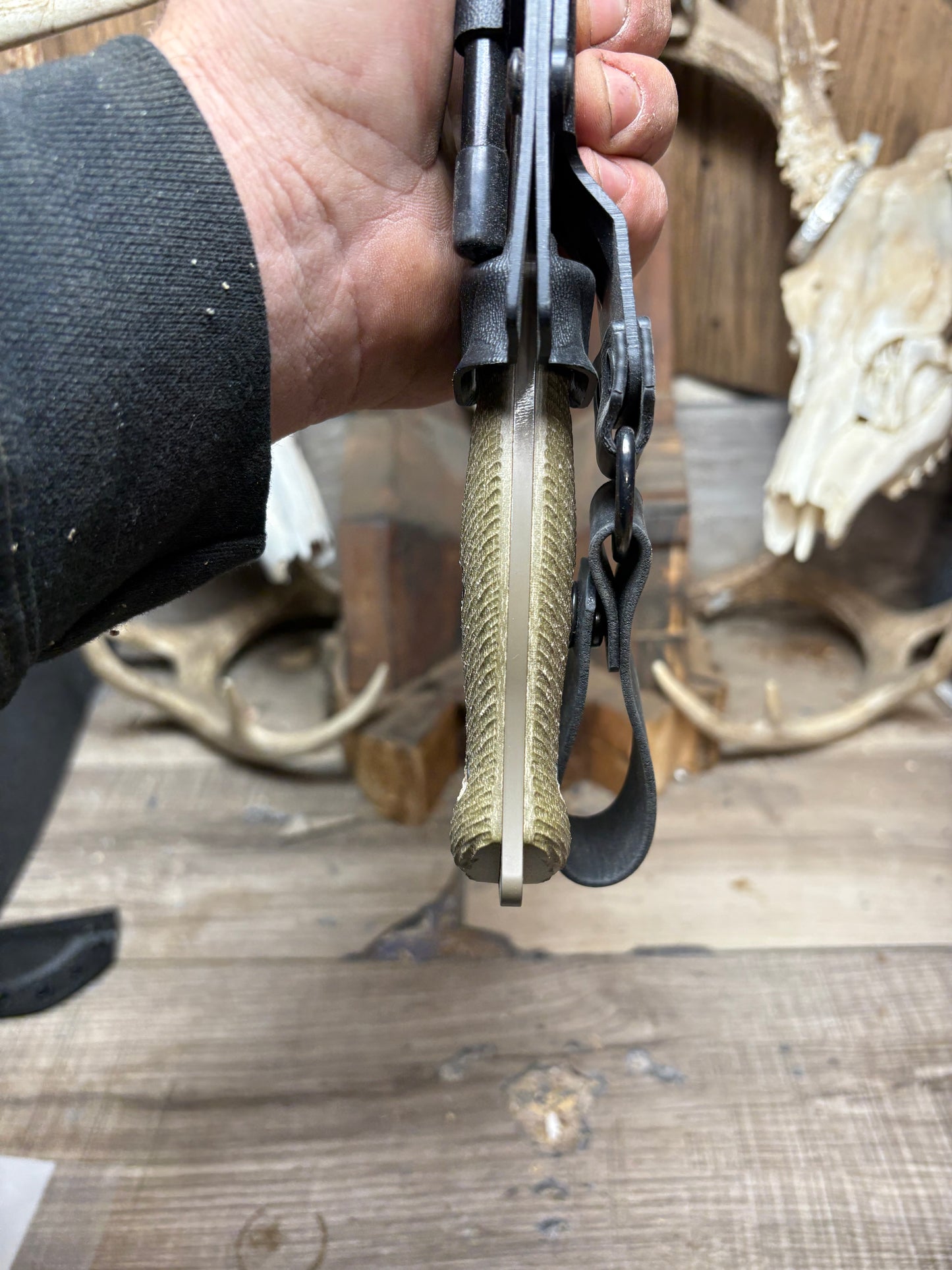 White River Knives Ursus 45 Canvas Micarta Handles