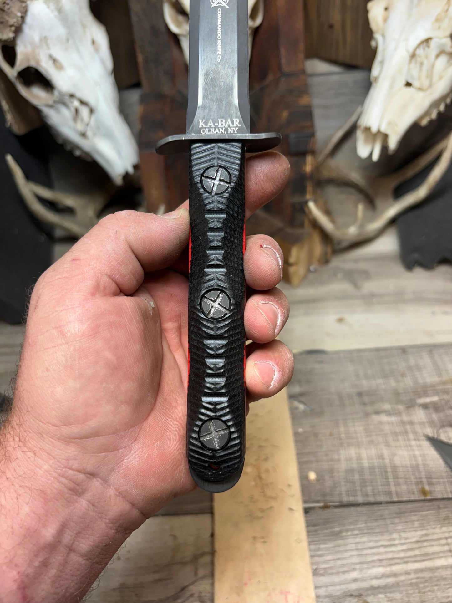 KA-BAR EK-44 EK Commando 4 & 5 G10 Handles